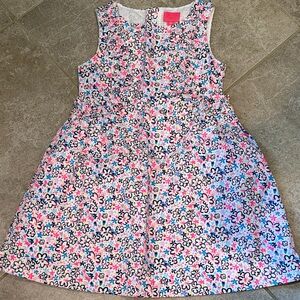 Floral Sleeveless Kids Dress